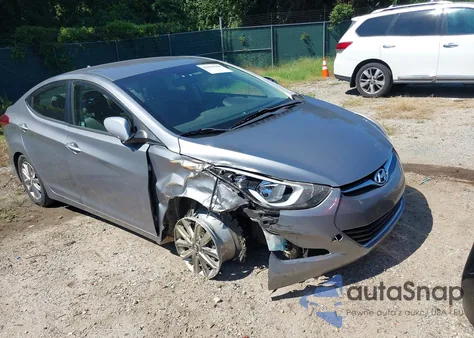 2014 Hyundai Elantra Se из США, поврежденный, VIN KMHDH4AE3EU123833